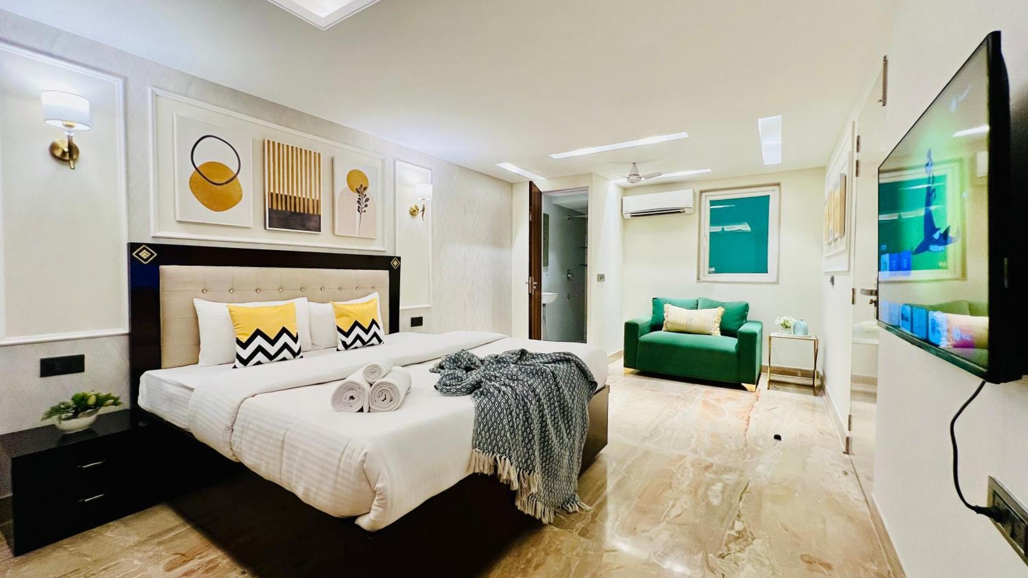 Zen Suites Gurgaon - Luxe Stays Collection Exterior foto